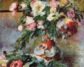 皮埃尔奥古斯特雷诺阿 - Peonies